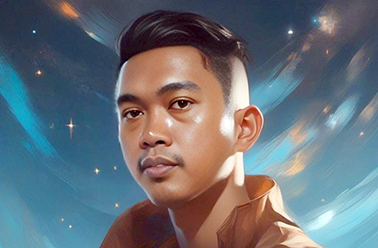 Dirza Fatah's portrait